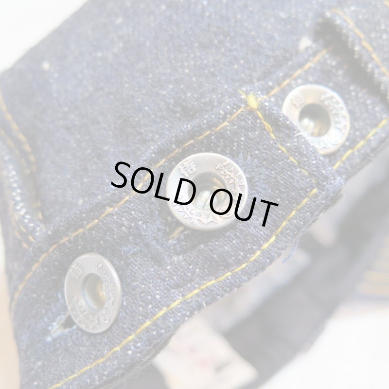 画像9: 【サムライジーンズ】  デニム ワークキャップ  SAMURAI JEANS SJ201WC-5000VX17oz  日本製【送料無料】 (9)