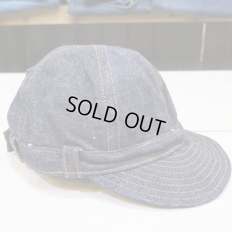 画像3: 【サムライジーンズ】  デニム ワークキャップ  SAMURAI JEANS SJ201WC-5000VX17oz  日本製【送料無料】 (3)