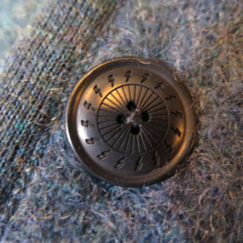 画像4: 【ウエストライド】   ビンテージ モヘア カーディガン ブルー   WEST RIDE   VINTAGE MOHAIR CARDIGAN   日本製  【送料無料】 (4)