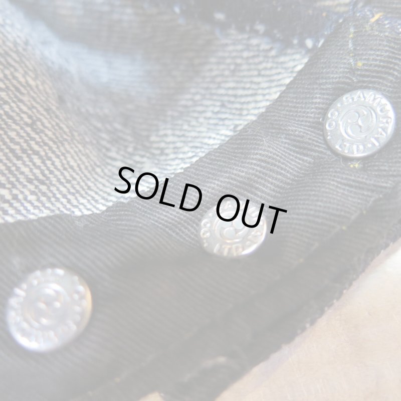 画像10: 【サムライジーンズ】  デニム ワークキャップ  SAMURAI JEANS SJ201WC-5000VX17oz  日本製【送料無料】 (10)