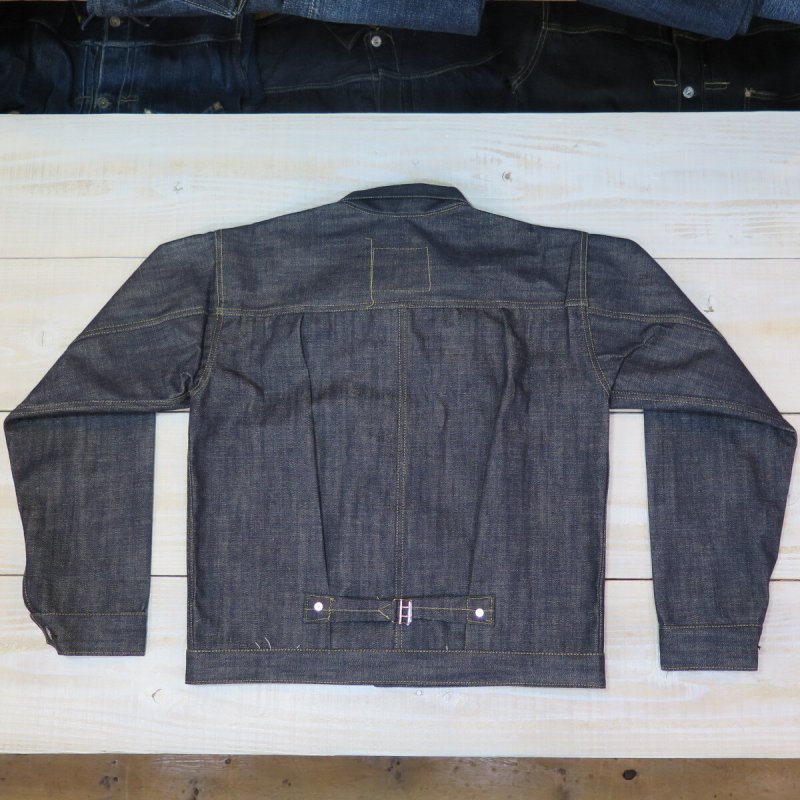 画像2: 【KIWAMI WWII】 ”極み”大戦モデル/最終退色タブ デニムジャケット 全サイズ スプリットバックT-back 日本製 (2)