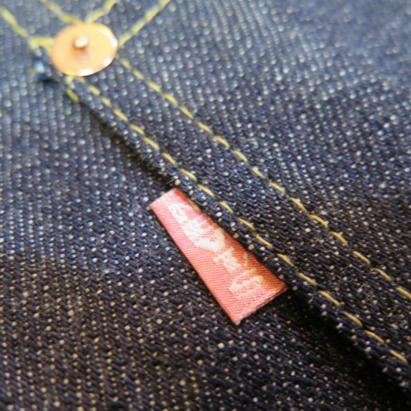 画像5: 【KIWAMI WWII】 ”極み”大戦モデル/最終退色タブ デニムジャケット 全サイズ スプリットバックT-back 日本製 (5)