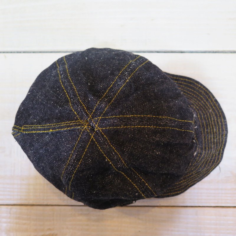 画像4: 【サムライジーンズ】 大戦デニム ワークキャップ  SAMURAI JEANS SJ201WC-3100VX  日本製【送料無料】 (4)