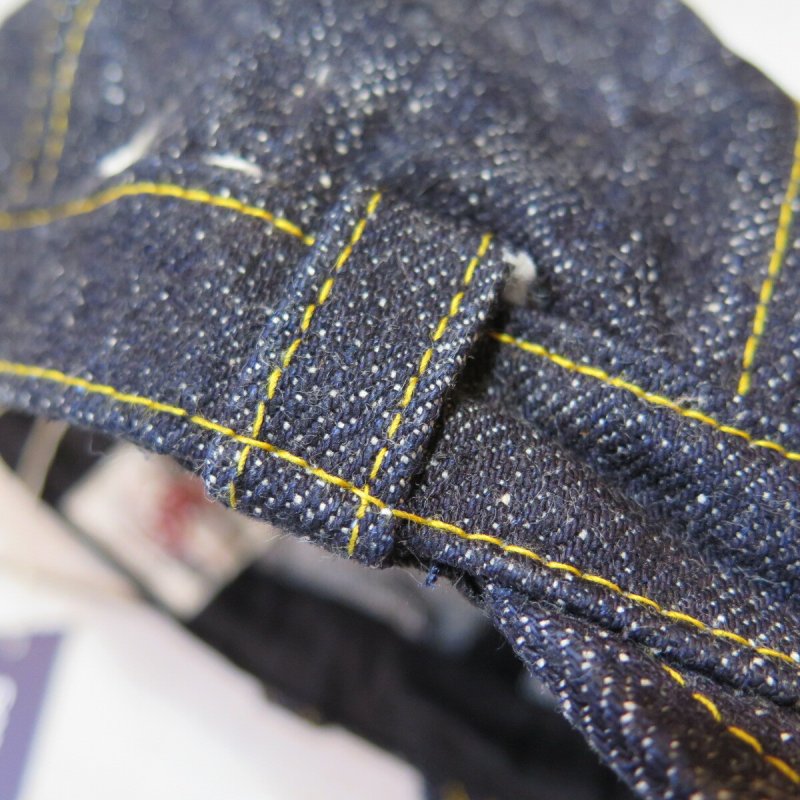 画像8: 【サムライジーンズ】 大戦デニム ワークキャップ  SAMURAI JEANS SJ201WC-3100VX  日本製【送料無料】 (8)