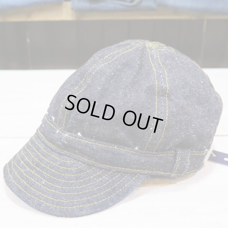 画像2: 【サムライジーンズ】 大戦デニム ワークキャップ  SAMURAI JEANS SJ201WC-3100VX  日本製【送料無料】 (2)