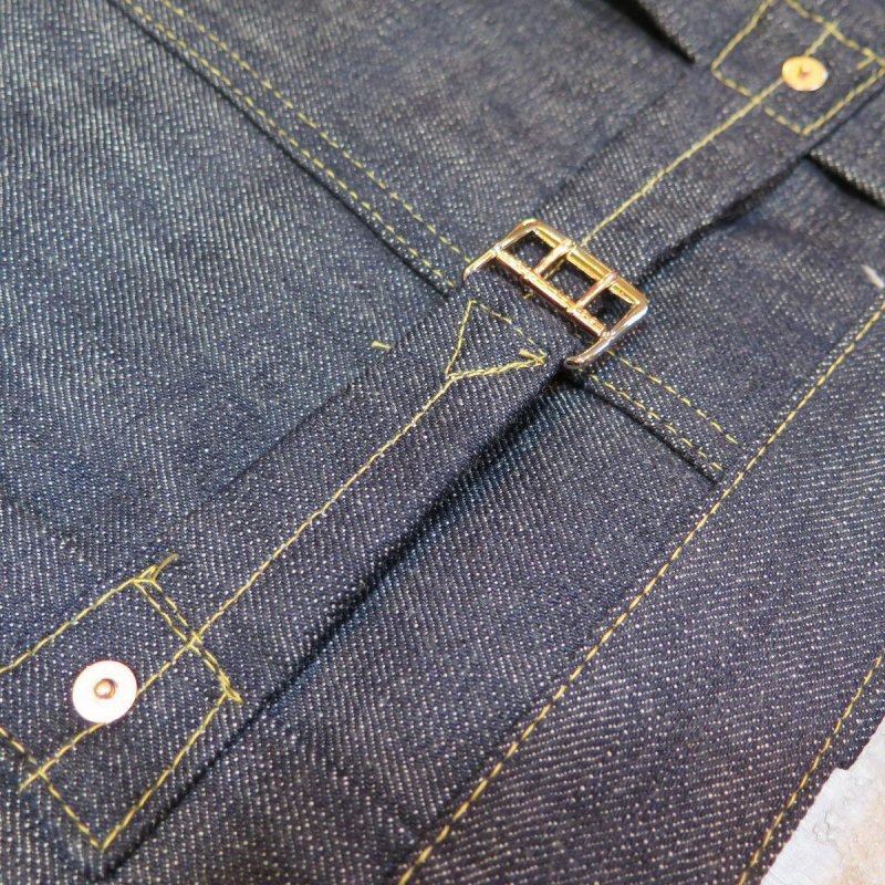 画像9: 【KIWAMI WWII】 ”極み”大戦モデル/最終退色タブ デニムジャケット 全サイズ スプリットバックT-back 日本製 (9)