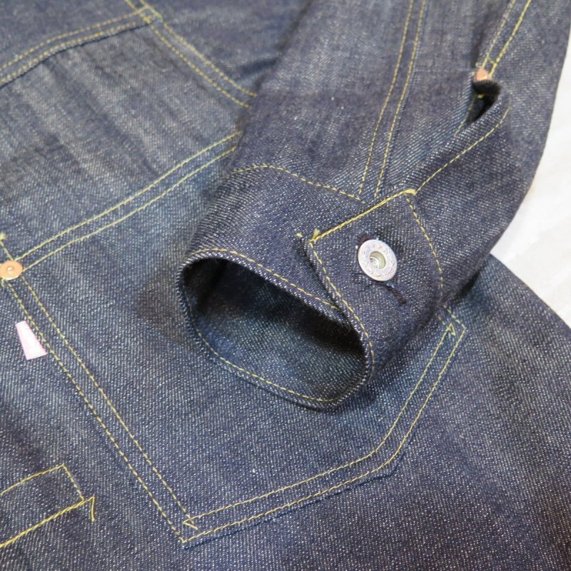 画像8: 【KIWAMI WWII】 ”極み”大戦モデル/最終退色タブ デニムジャケット 全サイズ スプリットバックT-back 日本製 (8)