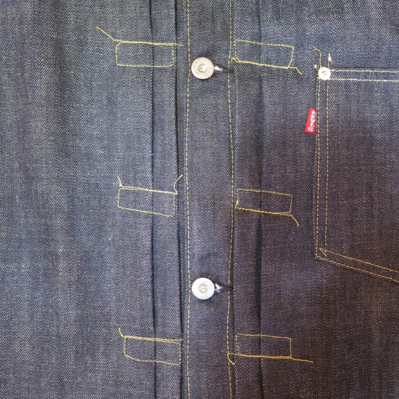 画像7: 【KIWAMI WWII】 ”極み”大戦モデル デニムジャケット 全サイズ スプリットバックT-back 日本製 (7)