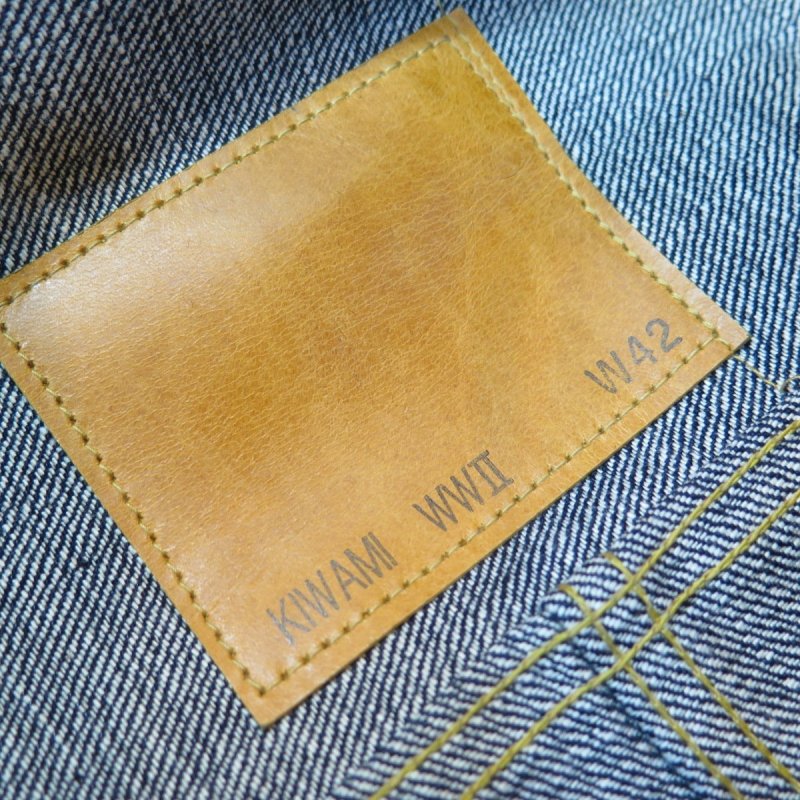 画像3: 【KIWAMI WWII】 ”極み”大戦モデル/最終退色タブ デニムジャケット 全サイズ スプリットバックT-back 日本製 (3)