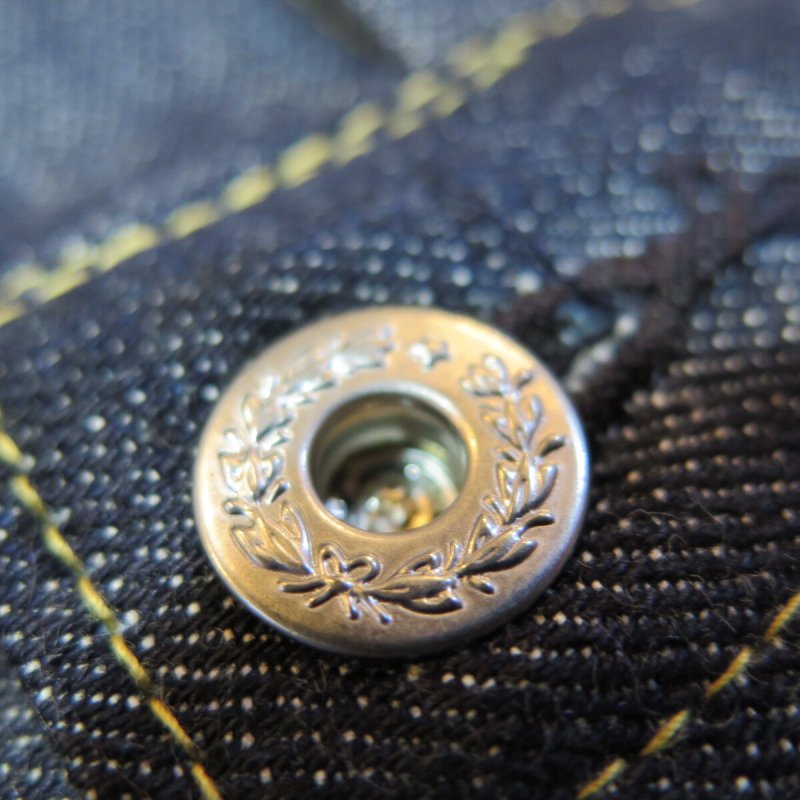 画像6: 【KIWAMI WWII】 ”極み”大戦モデル/最終退色タブ デニムジャケット 全サイズ スプリットバックT-back 日本製 (6)