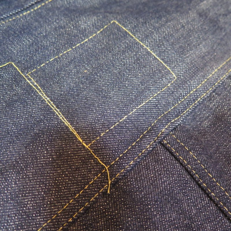 画像4: 【KIWAMI WWII】 ”極み”大戦モデル/最終退色タブ デニムジャケット 全サイズ スプリットバックT-back 日本製 (4)