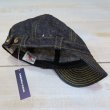 画像1: 【サムライジーンズ】 大戦デニム ワークキャップ  SAMURAI JEANS SJ201WC-3100VX  日本製【送料無料】 (1)