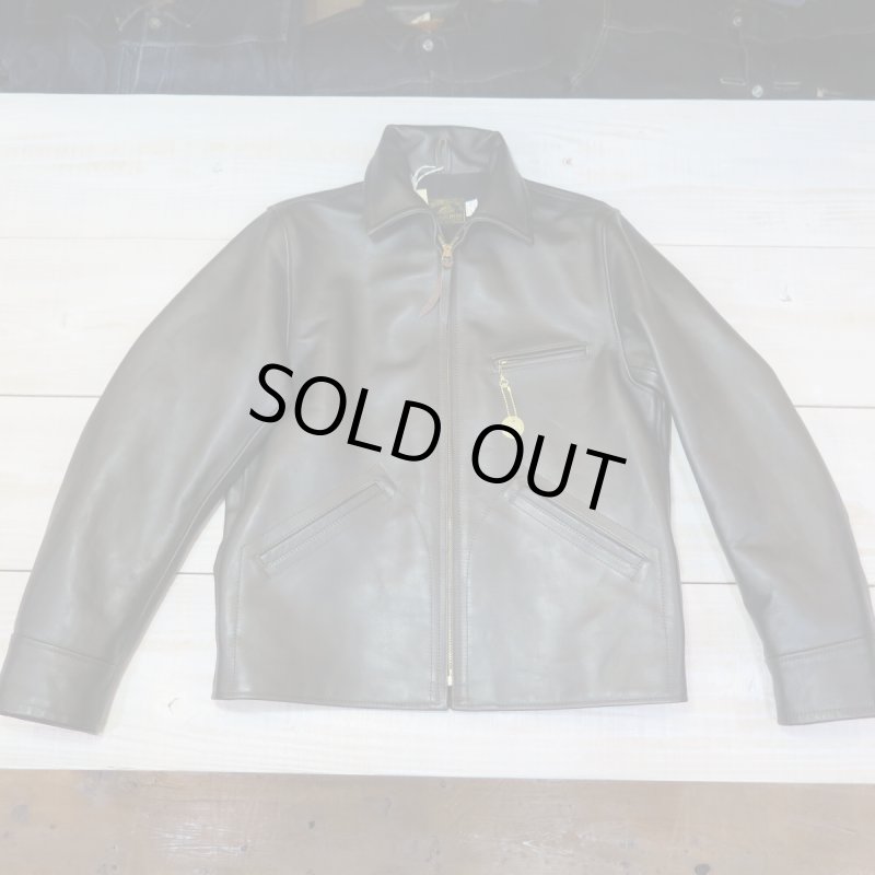 画像1: 【トロフィークロージング】   ホースハイド ハミングバードレザージャケット   TROPHY CLOTHING TR-YL08   日本製  【送料無料】 (1)