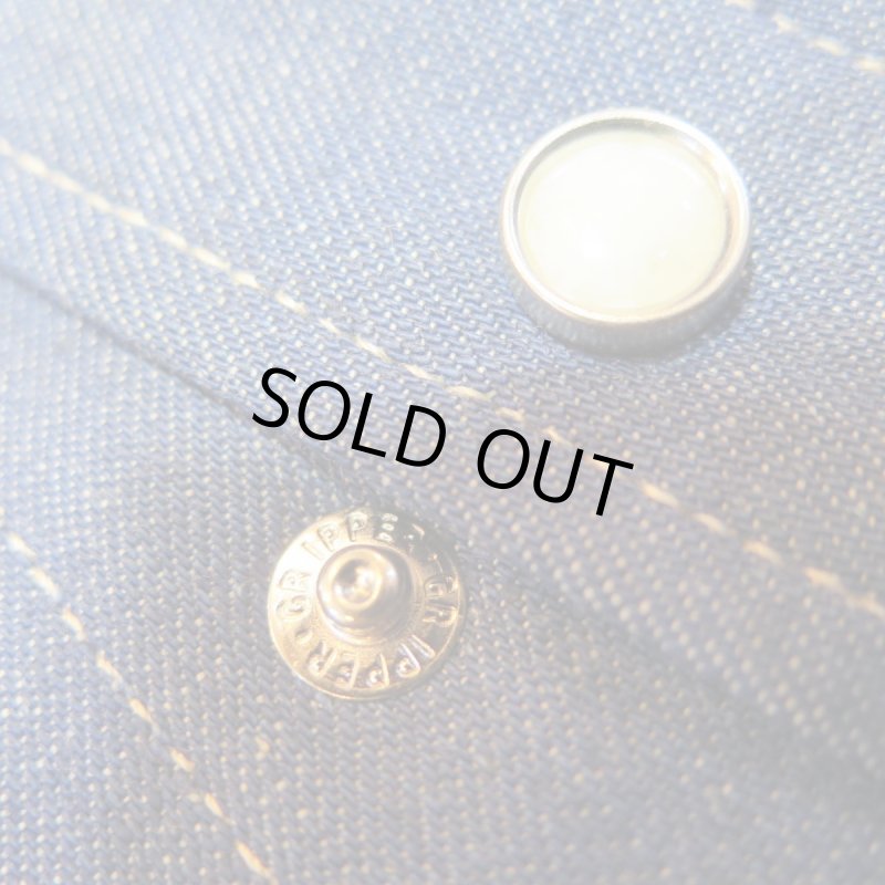 画像9: 【リーバイス】  1955年 ショートホーン ウエスタンシャツ  ソーツゥース/リジッド   LEVIS 1950's MODEL  【送料無料】 (9)