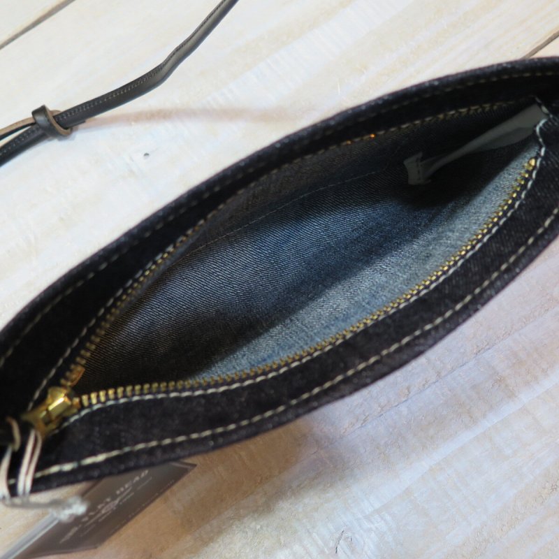 画像7: 【フラットヘッド】  18oz デニム サコッシュ   THE FLAT HEAD FN-BT006   日本製  【送料無料】 (7)