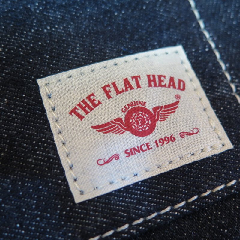 画像3: 【フラットヘッド】  18oz デニム サコッシュ   THE FLAT HEAD FN-BT006   日本製  【送料無料】 (3)