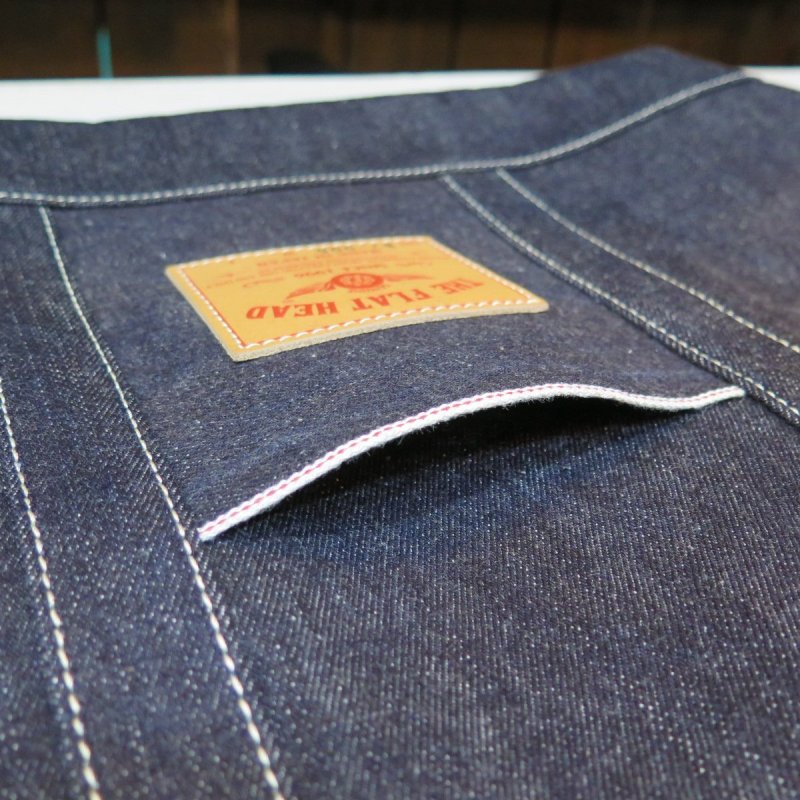 画像5: 【フラットヘッド】  18oz デニムトートバッグ   THE FLAT HEAD FN-BT005   日本製  【送料無料】 (5)
