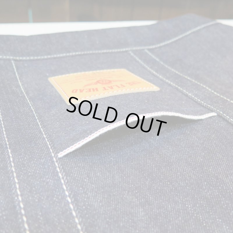 画像5: 【フラットヘッド】  18oz デニムトートバッグ   THE FLAT HEAD FN-BT005   日本製  【送料無料】 (5)