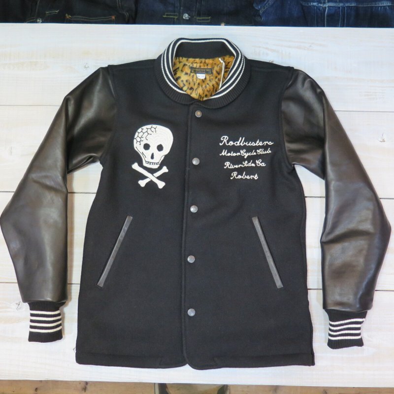 画像1: 【ウエストライド】  ロッドバスター ジャケット カーコート   メルトン×袖ホースハイド   WEST RIDE ROD BUSTERS JACKET   日本製【送料無料】 (1)