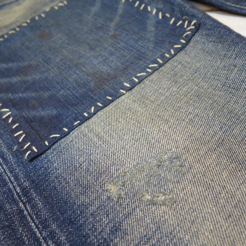 画像10: 【ステュディオ・ダ・ルチザン】  クラフトマンジーンズ USED加工   STUDIO D'ARTISAN D1895   日本製【送料無料】 (10)