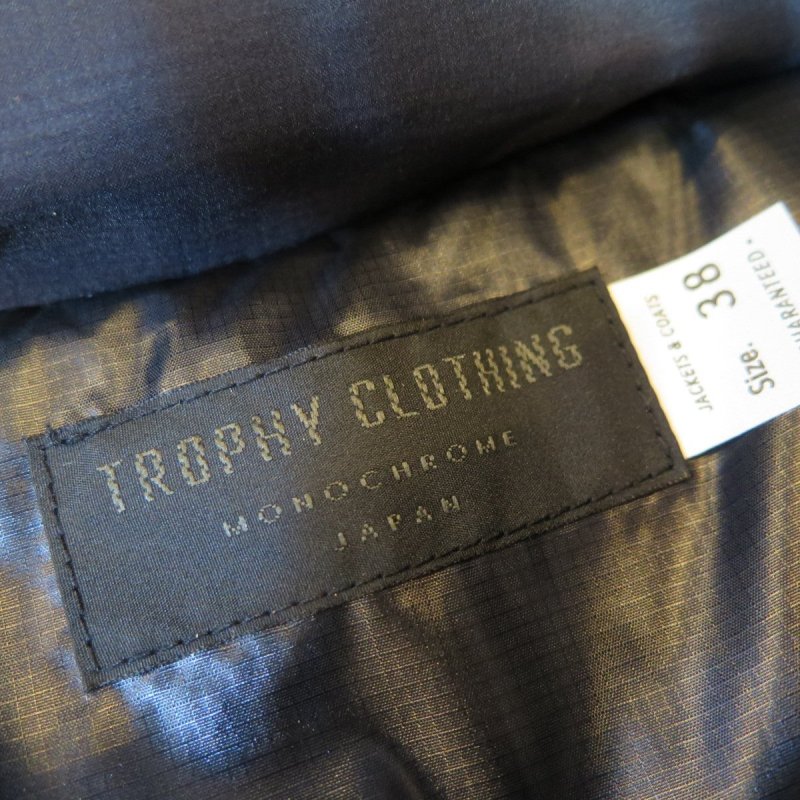 画像4: 【トロフィークロージング】  モノクローム レベル7 ジャケット   TROPHY CLOTHING TRMN-503   日本製【送料無料】 (4)