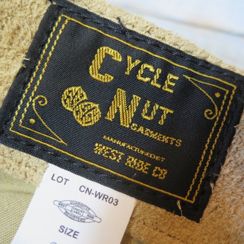 画像3: 【ウエストライド】  ラフアウトレザー ロングライダーパンツ   革パンツ/タンRO   CYCLE NUT by WEST RIDE   LEATHER LONGRIDER PANTS  【送料無料】 (3)