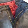 画像4: 【ウエストライド】  レザー ロングライダーパッドパンツ 革パンツ   CYCLE NUT by WEST RIDE   LEATHER LONGRIDER PADD PANTS  【送料無料】 (4)