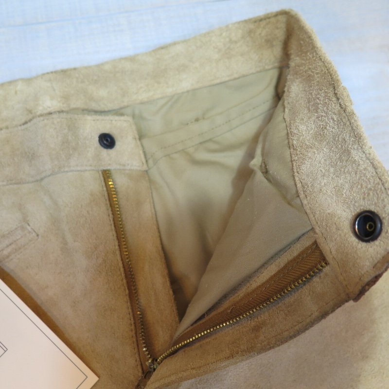 画像4: 【ウエストライド】  ラフアウトレザー ロングライダーパンツ   革パンツ/タンRO   CYCLE NUT by WEST RIDE   LEATHER LONGRIDER PANTS  【送料無料】 (4)