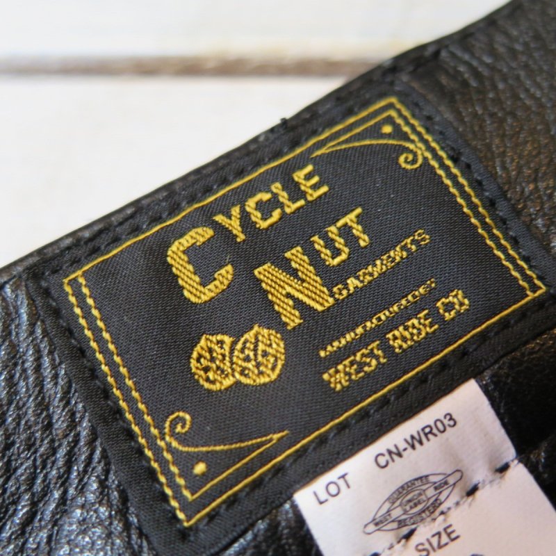 画像3: 【ウエストライド】 レザー ロングライダーパンツ 革パンツ   CYCLE NUT by WEST RIDE   LEATHER LONGRIDER PANTS 【送料無料】 (3)
