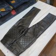 画像2: 【ウエストライド】  レザー ロングライダーパッドパンツ 革パンツ   CYCLE NUT by WEST RIDE   LEATHER LONGRIDER PADD PANTS  【送料無料】 (2)