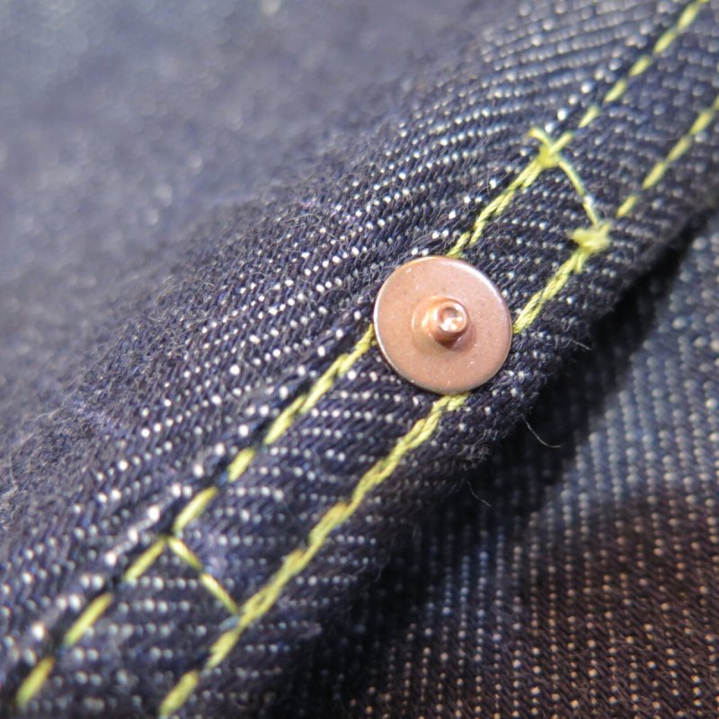 画像6: 【HIZUMI WWII】 S906XX 1940's model  ”歪み”大戦モデル デニムジャケット 日本製 (6)