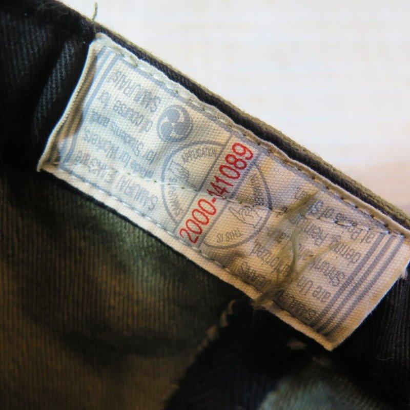 画像9: 【サムライジーンズ】  15oz バックサテン ワークキャップ   SAMURAI JEANS SJ201WC-52BP   日本製【送料無料】 (9)