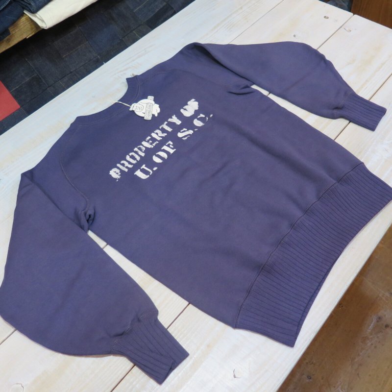 画像2: 【ジョングラッコー】  Property of U of SC ヴィンテージスエット   John GluckowLot.JG-CS24   日本製【送料無料】 (2)