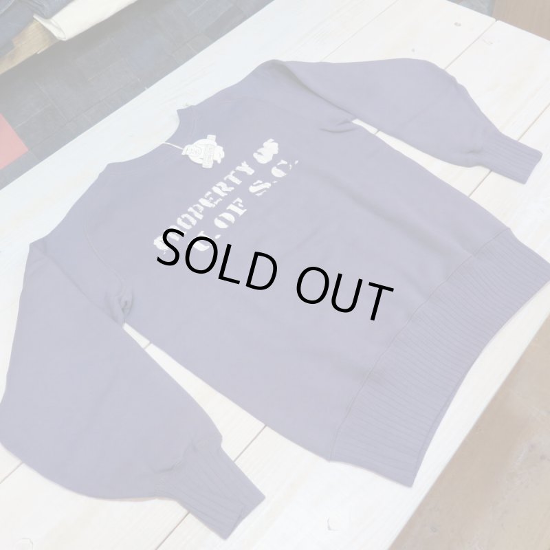 画像2: 【ジョングラッコー】  Property of U of SC ヴィンテージスエット   John GluckowLot.JG-CS24   日本製【送料無料】 (2)