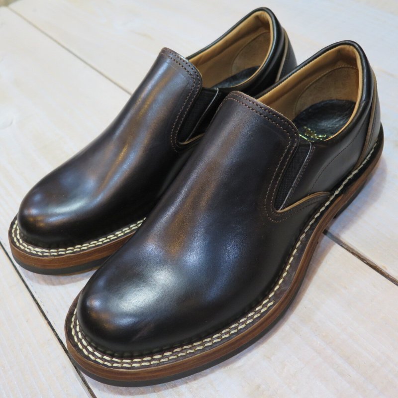 画像2: 【ウエストライド】  スリッポン イージーブーツ ホースハイド   WEST RIDE 日本製【送料無料】 (2)