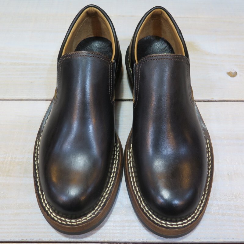 画像1: 【ウエストライド】  スリッポン イージーブーツ ホースハイド   WEST RIDE 日本製【送料無料】 (1)