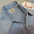 画像5: 【リーバイス】  1955年 ショートホーン ウエスタンシャツ   ソーツゥース/色落ち   LEVIS 1950's MODEL【送料無料】 (5)