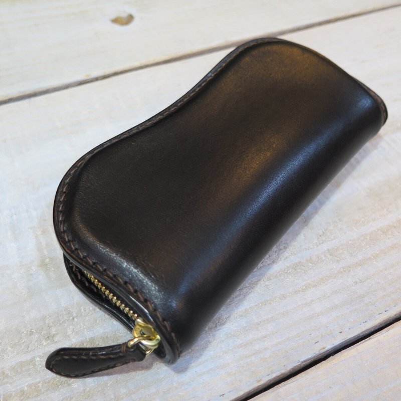 画像3: 【フラットヘッド】   ホースハイド フルジップアクセサリーケース   THE FLAT HEAD FN-U1N1-5   日本製【送料無料】  (3)