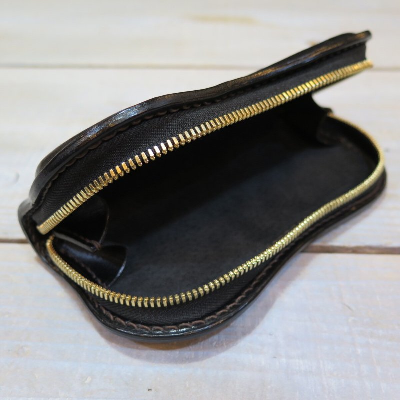 画像9: 【フラットヘッド】   ホースハイド フルジップアクセサリーケース   THE FLAT HEAD FN-U1N1-5   日本製【送料無料】  (9)