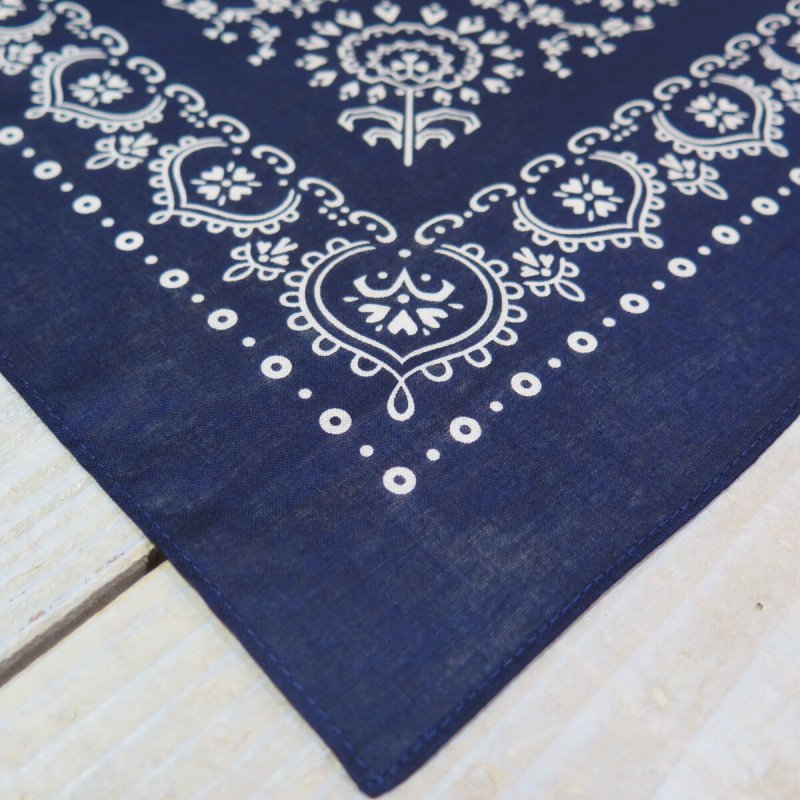 画像9: 【送料無料】 【フラットヘッド】  手捺染 バンダナ   THE FLAT HEAD FN-GB-101   日本製 (9)