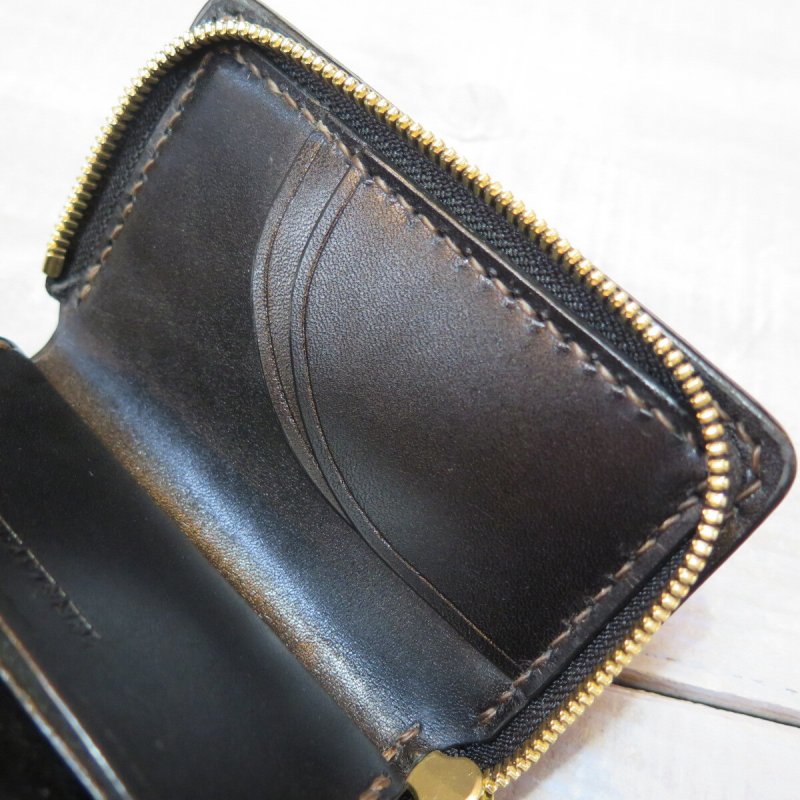 画像8: 【フラットヘッド】   ディアスキン フルジップカードケース   THE FLAT HEAD FN-C5Z5-75   日本製【送料無料】 (8)