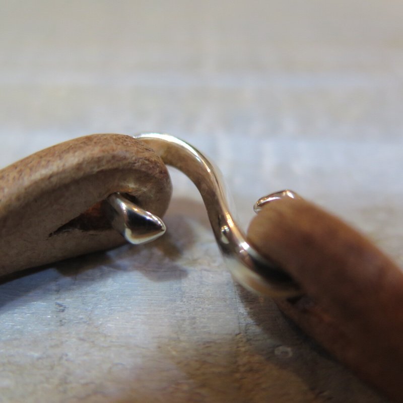 画像9: 【フラットヘッド】   サドルレザー シングルラップ ブレスレット   THE FLAT HEAD FN-GLB-101   日本製【送料無料】 (9)