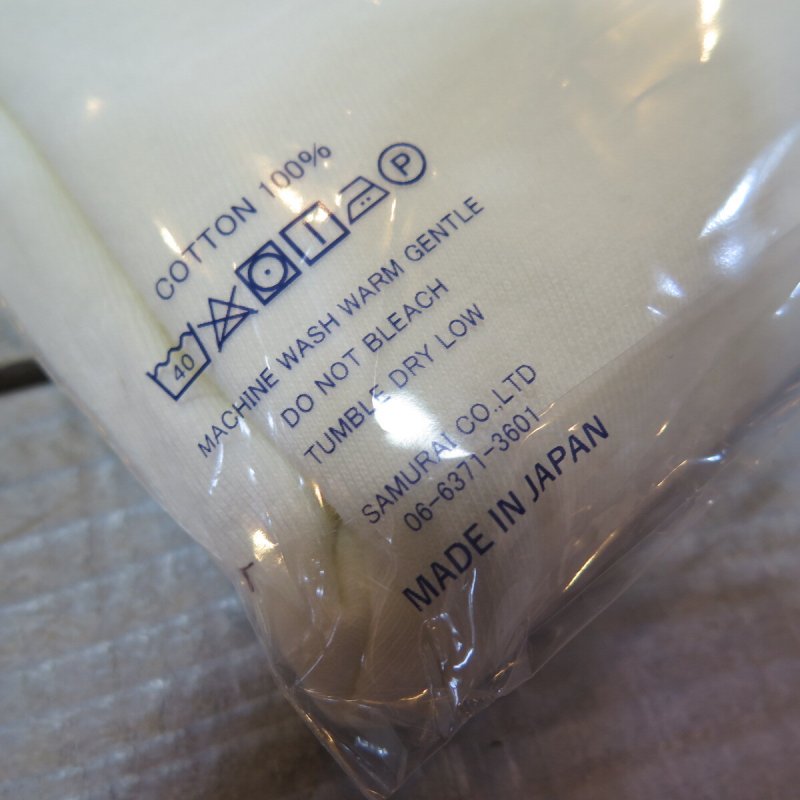 画像2: 【サムライジーンズ】 無地クルーネック 2パックTシャツ SAMURAI JEANS 2PST-01 日本製【送料無料】 (2)