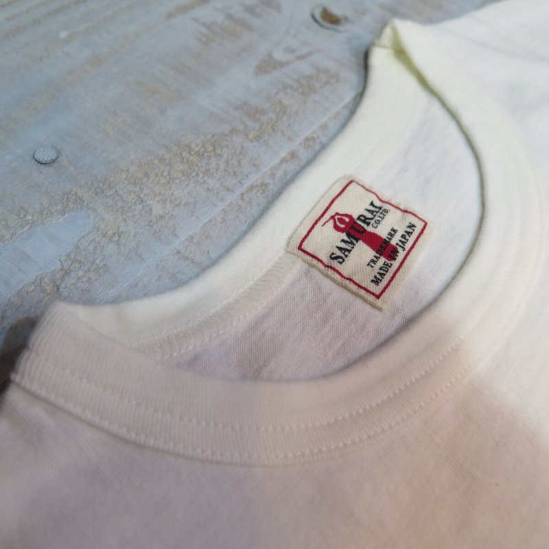画像7: 【サムライジーンズ】 無地クルーネック 2パックTシャツ SAMURAI JEANS 2PST-01 日本製【送料無料】 (7)