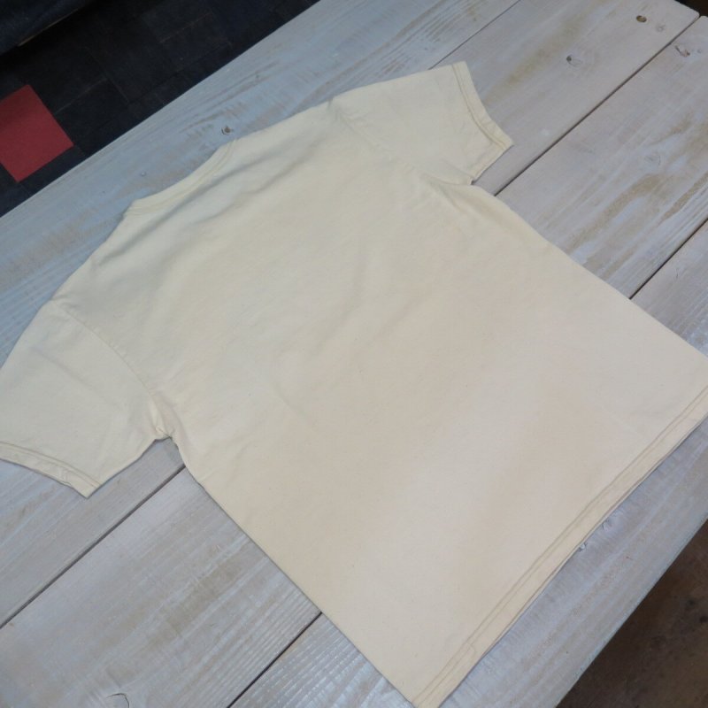 画像3: 【フラットヘッド】  3本針の1本外し 無地Tシャツ   THE FLAT HEAD FN-THC-101   日本製【送料無料】 (3)