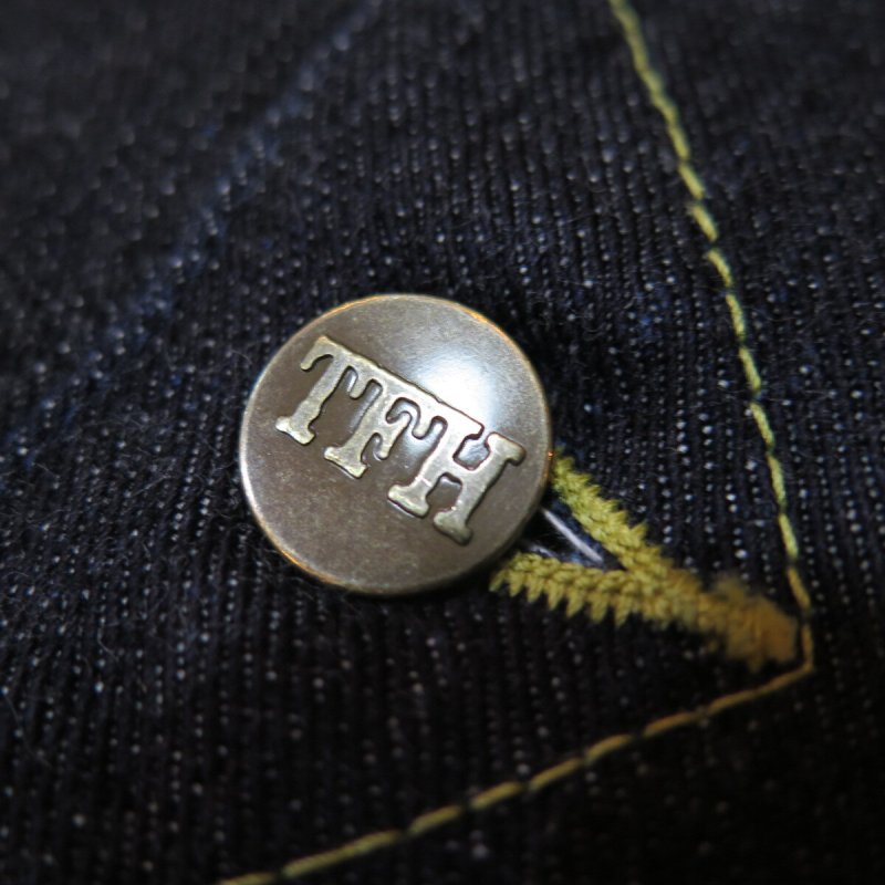 画像5: 【フラットヘッド】 14.5oz 左綾ジンバブエコットン デニム ブランケットジャケット THE FLAT HEAD FN-OJ-D102 日本製【送料無料】 (5)