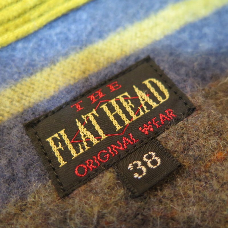 画像4: 【フラットヘッド】 14.5oz 左綾ジンバブエコットン デニム ブランケットジャケット THE FLAT HEAD FN-OJ-D102 日本製【送料無料】 (4)