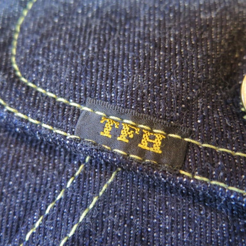 画像8: 【フラットヘッド】 14.5oz 左綾ジンバブエコットン デニム ブランケットジャケット THE FLAT HEAD FN-OJ-D102 日本製【送料無料】 (8)