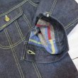 画像7: 【フラットヘッド】 14.5oz 左綾ジンバブエコットン デニム ブランケットジャケット THE FLAT HEAD FN-OJ-D102 日本製【送料無料】 (7)