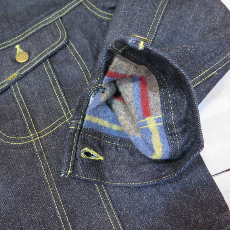 画像7: 【フラットヘッド】 14.5oz 左綾ジンバブエコットン デニム ブランケットジャケット THE FLAT HEAD FN-OJ-D102 日本製【送料無料】 (7)